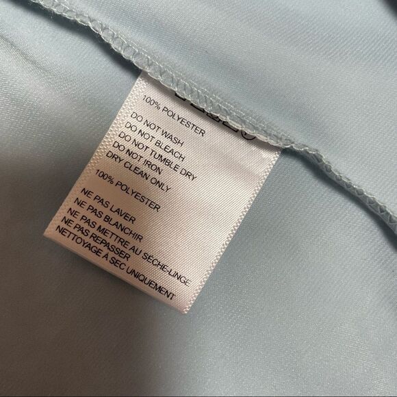 Kimchi Blue urban Outfitters powder blue flutter backless tie shift dress size M - Picture 3 of 6